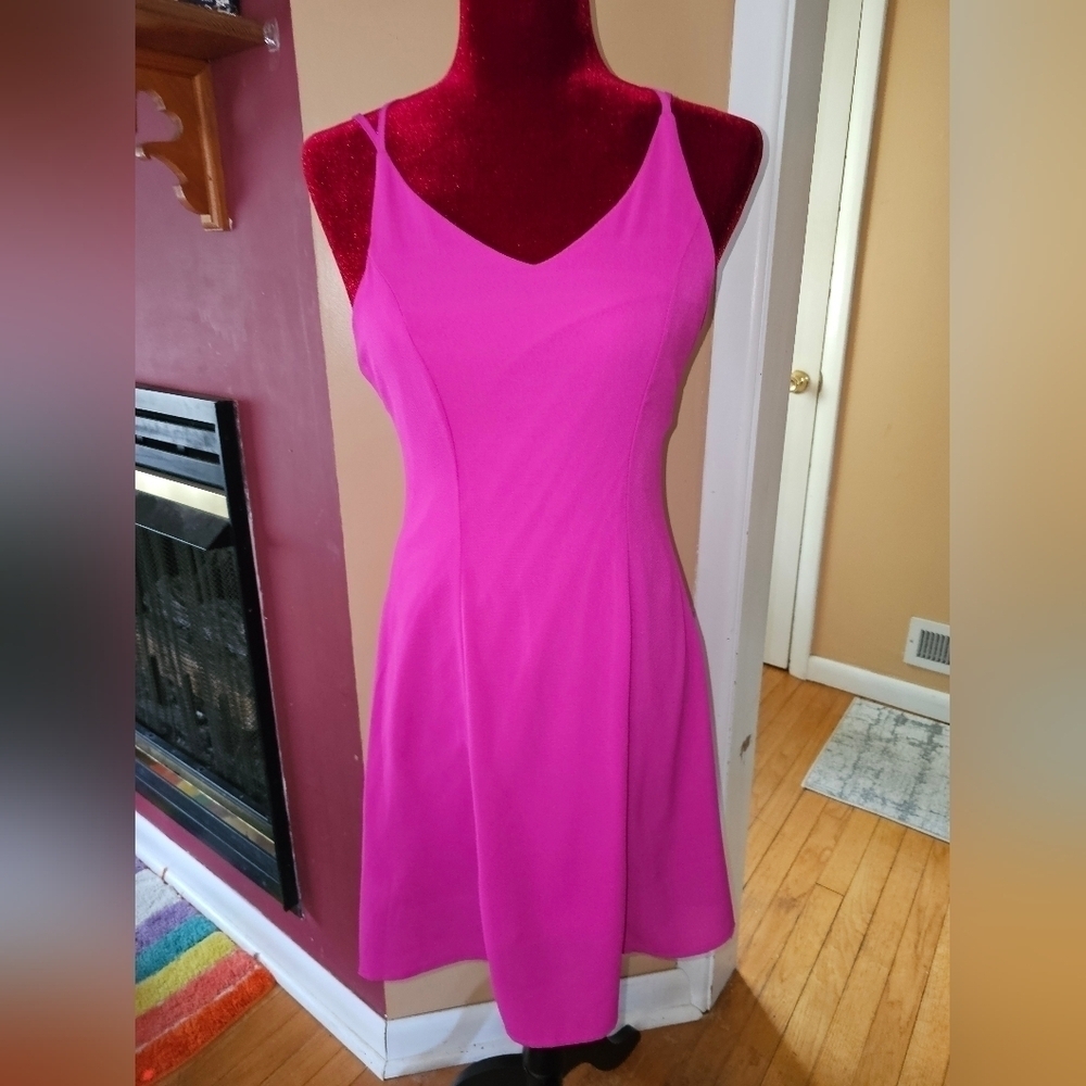 SHE + SKY Women's DRESS Size S Pink Fusia NWT Summer
